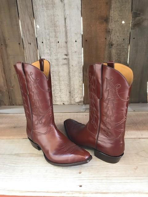 Cognac  Kangaroo Tres Outlaws Men's Classic Boot 4601@
