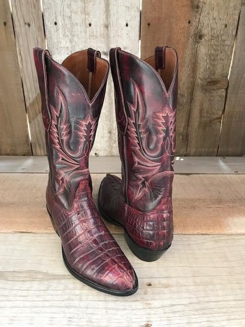 Alligator Tail Tres Outlaws Men's Classic Boot 3828