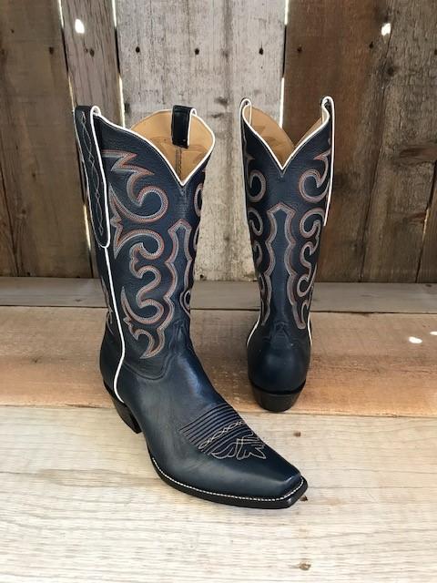 Navy Kangaroo Tres Outlaws Men's Classic  Boot 3718@