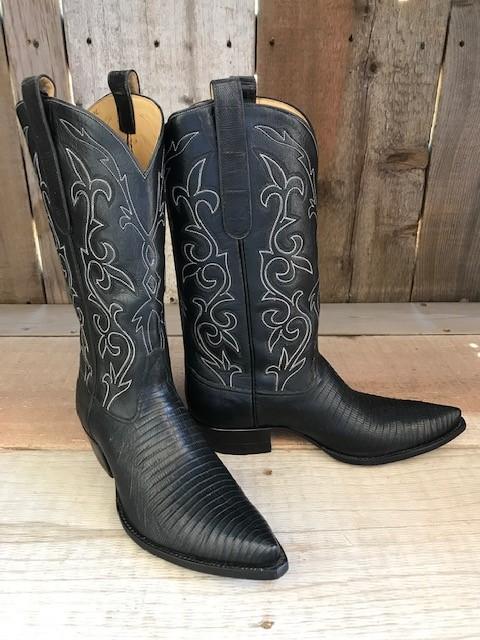 Black Lizard Tres Outlaws  Men's Classic Boot 3624@