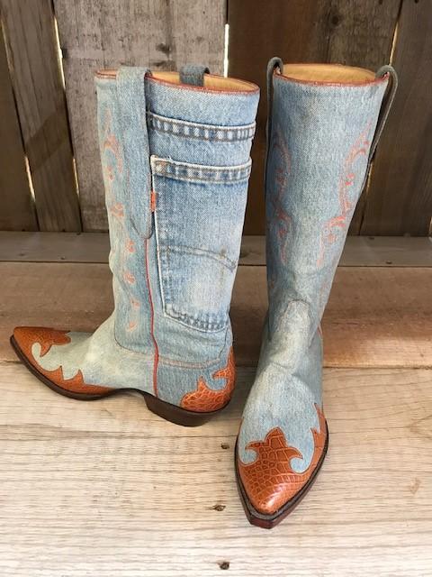 Denim & Gator Tres Outlaws Men's Classic  Boot 3491@