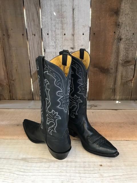 Black Kangaroo Tres Outlaws Men's Classic Boot 3363@