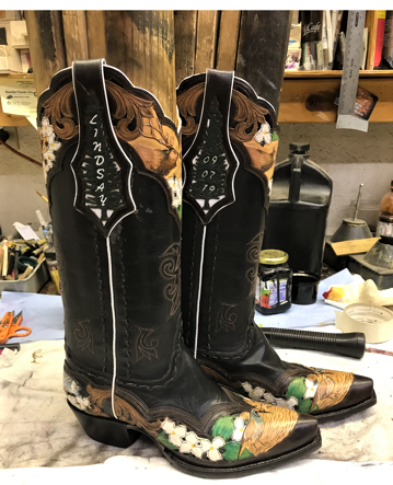 Wedding Boot " Lindsey" Tres Outlaws Women's Custom Order   3741