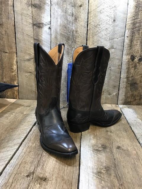 Black & Brown Kangroo All Over Stitch Tres Outlaws Women's Classic 1361*