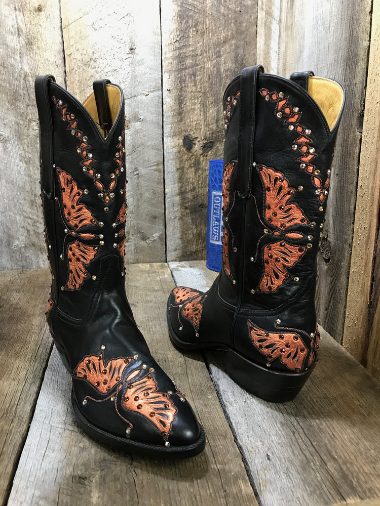 Copper Butterfly Roo Tres Outlaws Women's Classic  Boot 2121 *