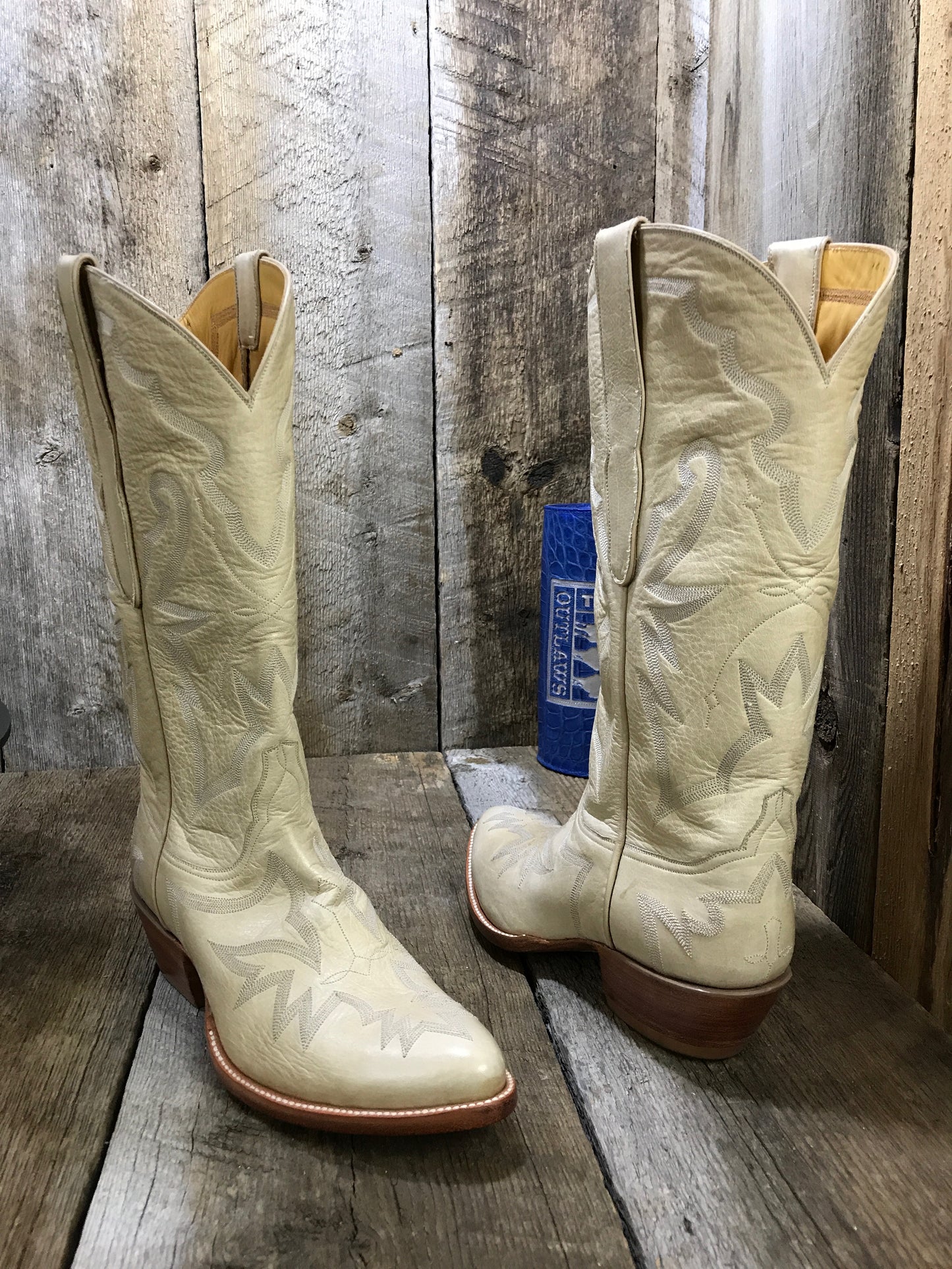 Natural Ranch Horse Tres Outlaws Women's Classic Boot 1736 *