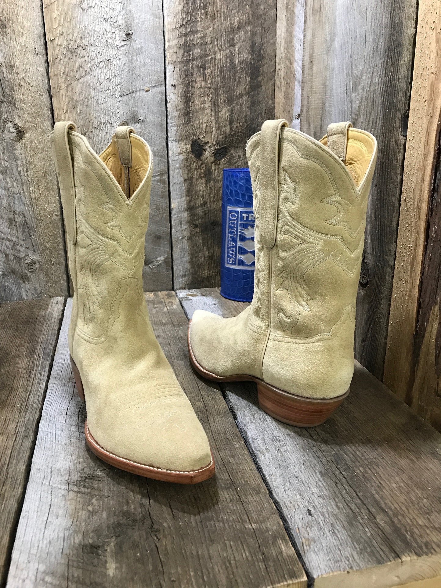 Natural Roughout Tres Outlaws  Women's Classic  Boot 1837 *