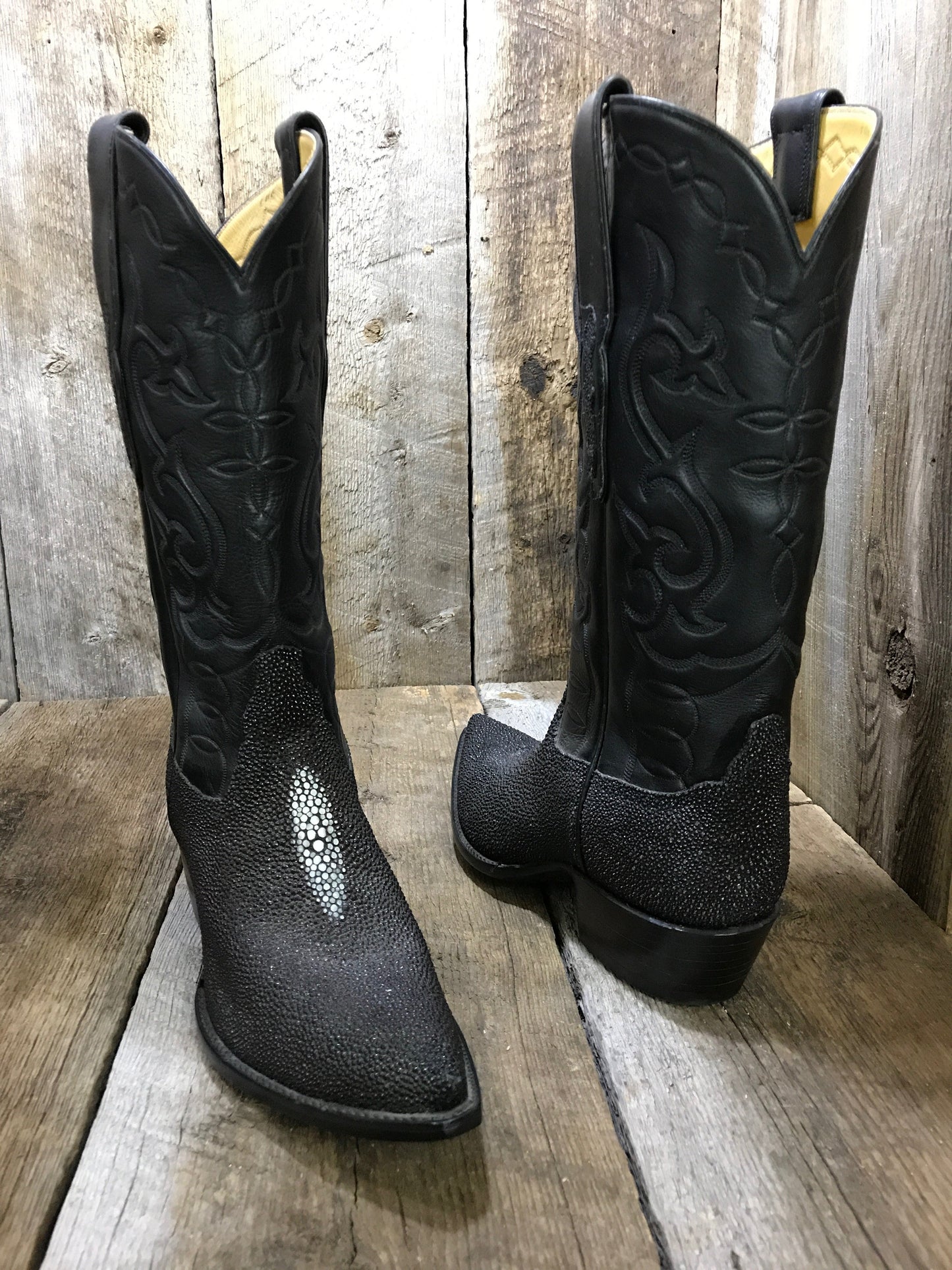 Stingray  Black Soft Tops Tres Outlaws Women's Classic  Boot 1928 *
