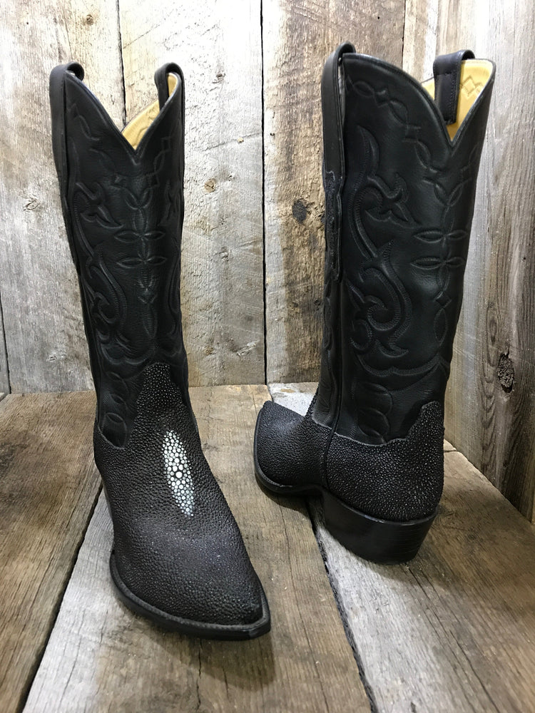 Stingray  Black Soft Tops Tres Outlaws Women's Classic  Boot 1928 *