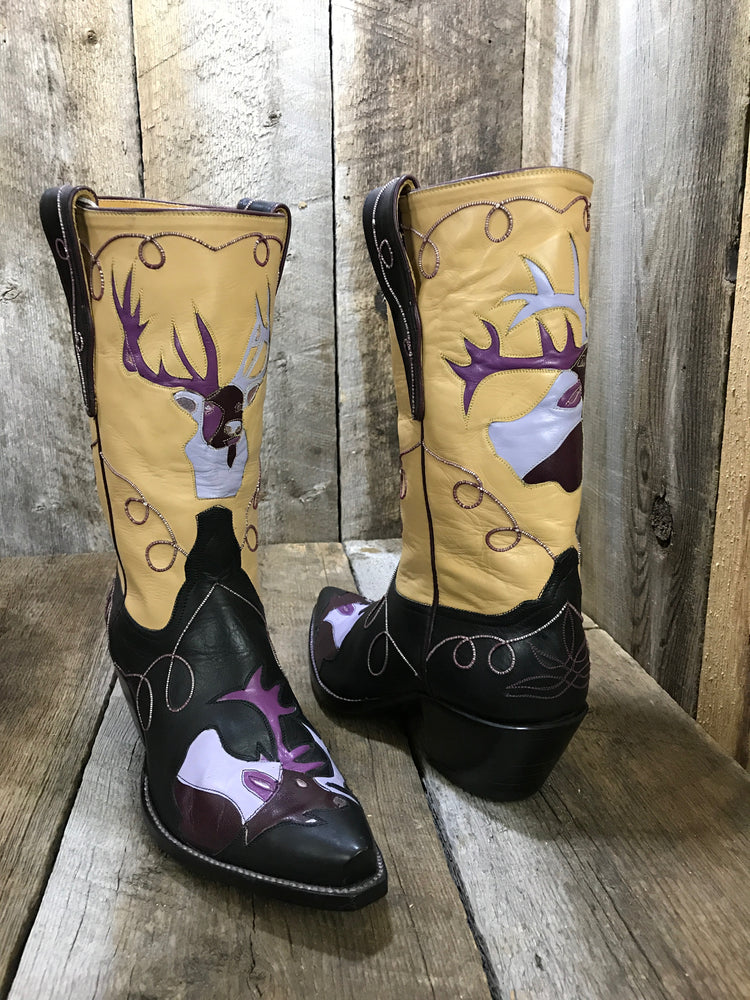 The "Elk " -Yellowstone Collection  Tres Outlaws Women's Classic  Boot 1987