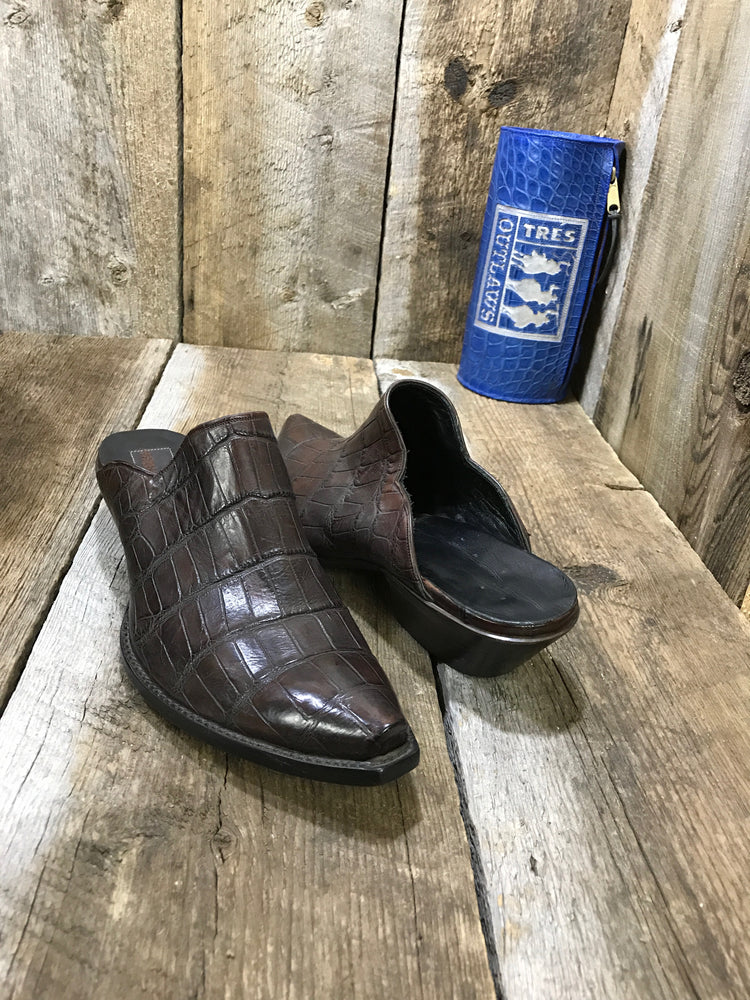 Matte Gator Tres Outlaws Mule   2111*