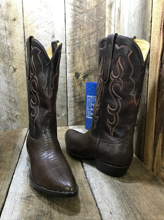 Kangaroo  & Lizard Tres Outlaws Men's Classic Boot 4057