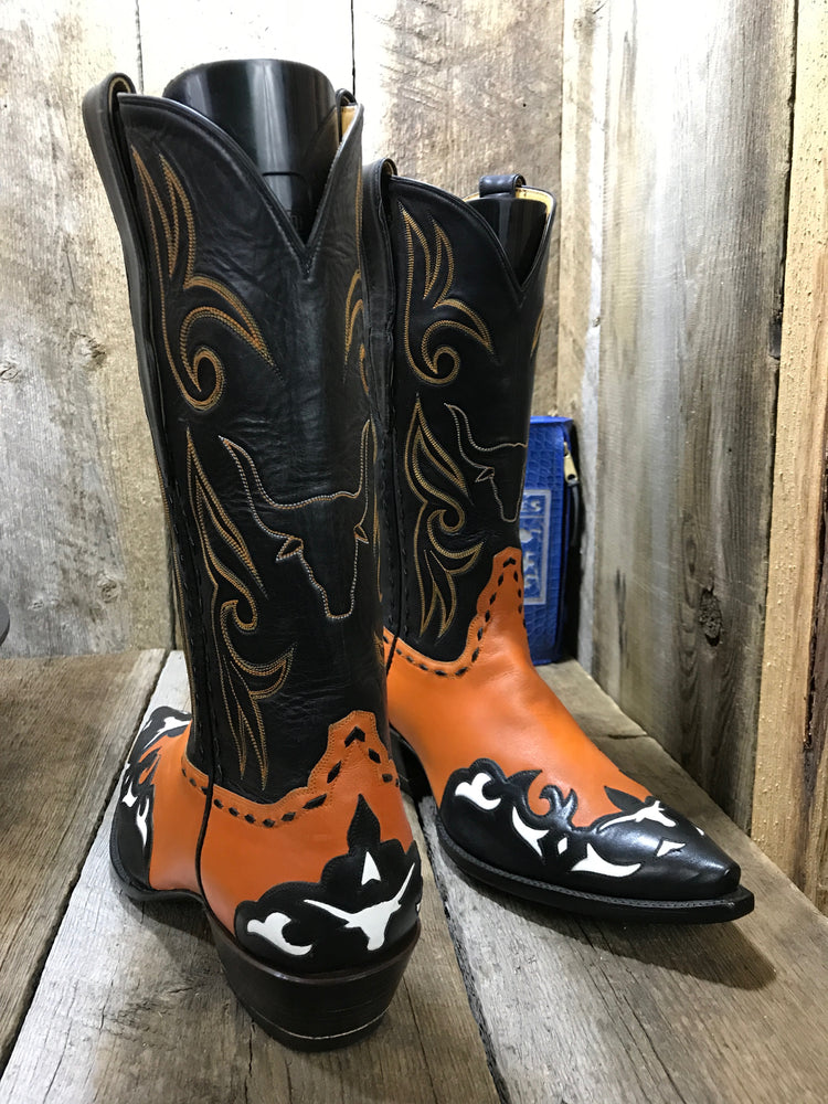 Longhorn Pride  Tres Outlaws Men's Classic Boot 4105 *