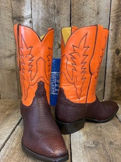 Buffalo Brown All Over Stitch Tres Outlaws Men's Classic 5001
