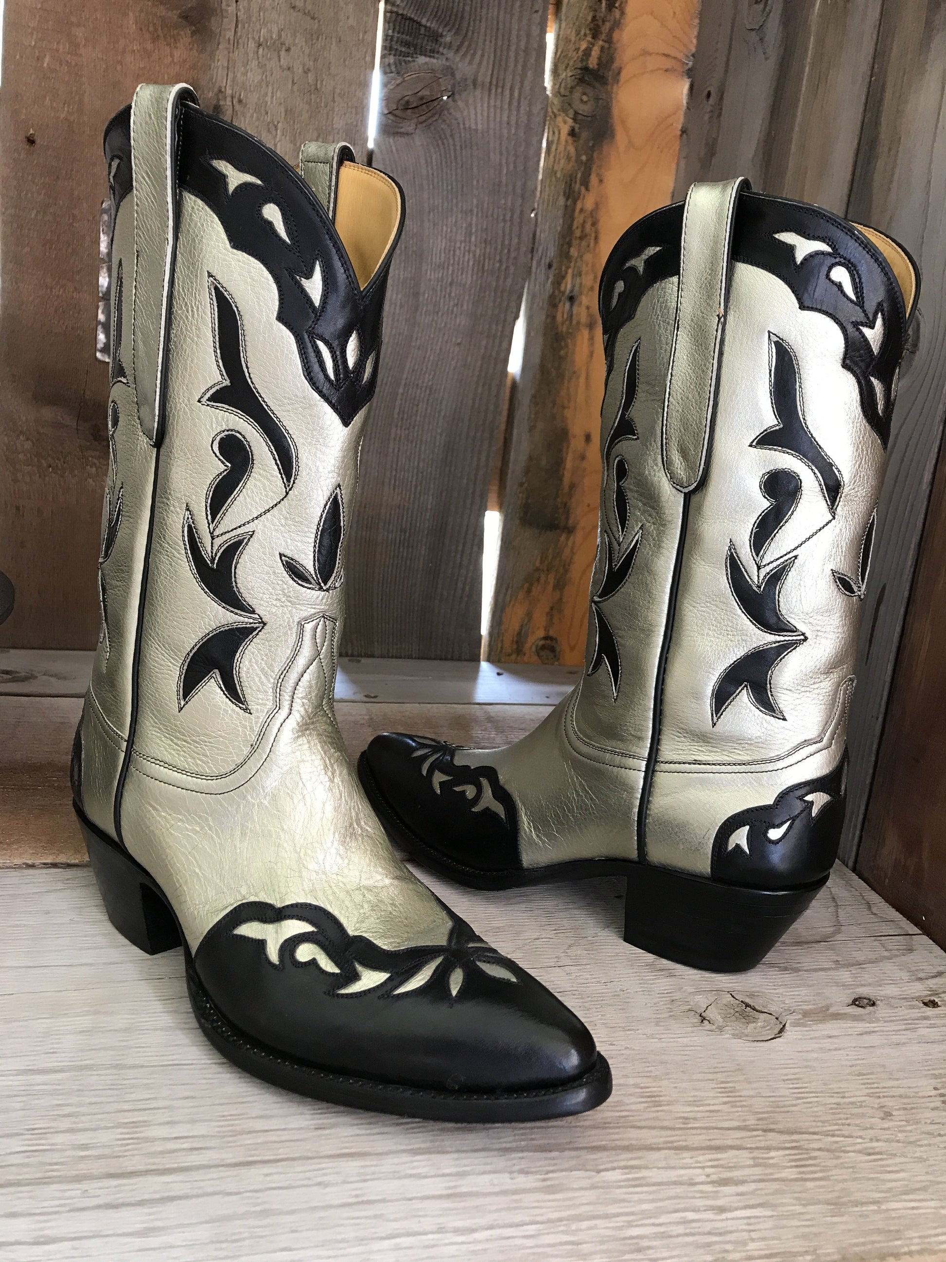 Metallic Black Calf Skin 1910