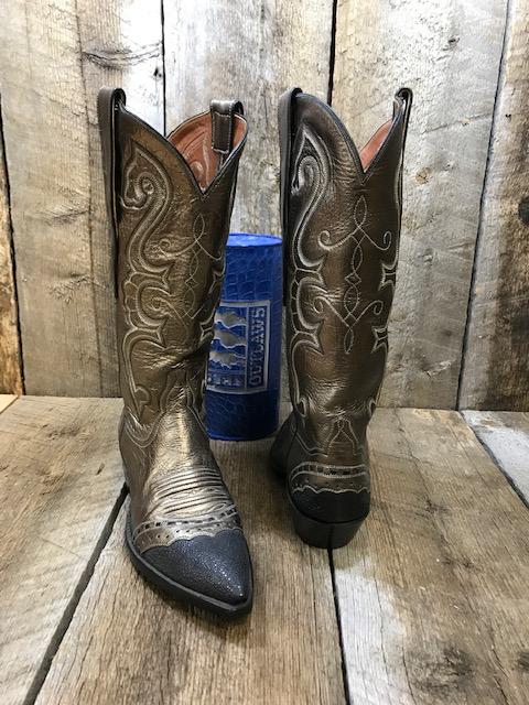 Bronze Ostrich Full Quill Tres Outlaws Women's Classic 1373 *