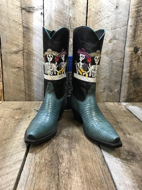 Denim Lizard "The Band" Tres Outlaws Women's Classic Boot 1597