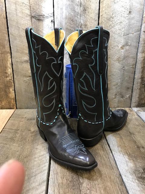 Choc Roo & Turquoise Tres Outlaws Women's Classic  Boot 2118 *