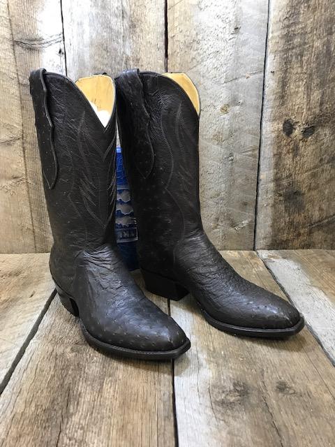 Ostrich Seamless Chocolate Women's Classic Boot 2032