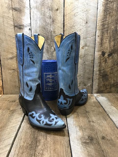 Black & Blue Tres Outlaws Women's Classic Boot 1690