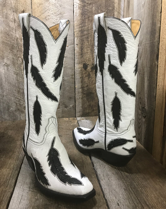 Ostrich, Python & Feathers Galore Women's Classic 1541 *
