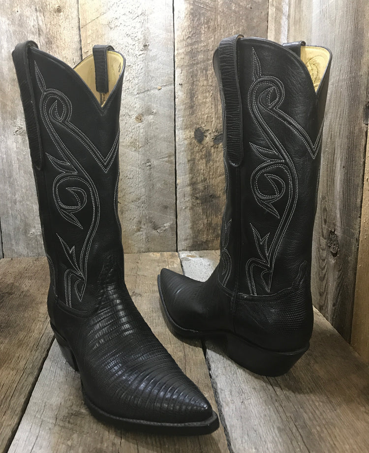 Teju Lizard Black  Tres Outlaws  Women's Classic  Boot 2363