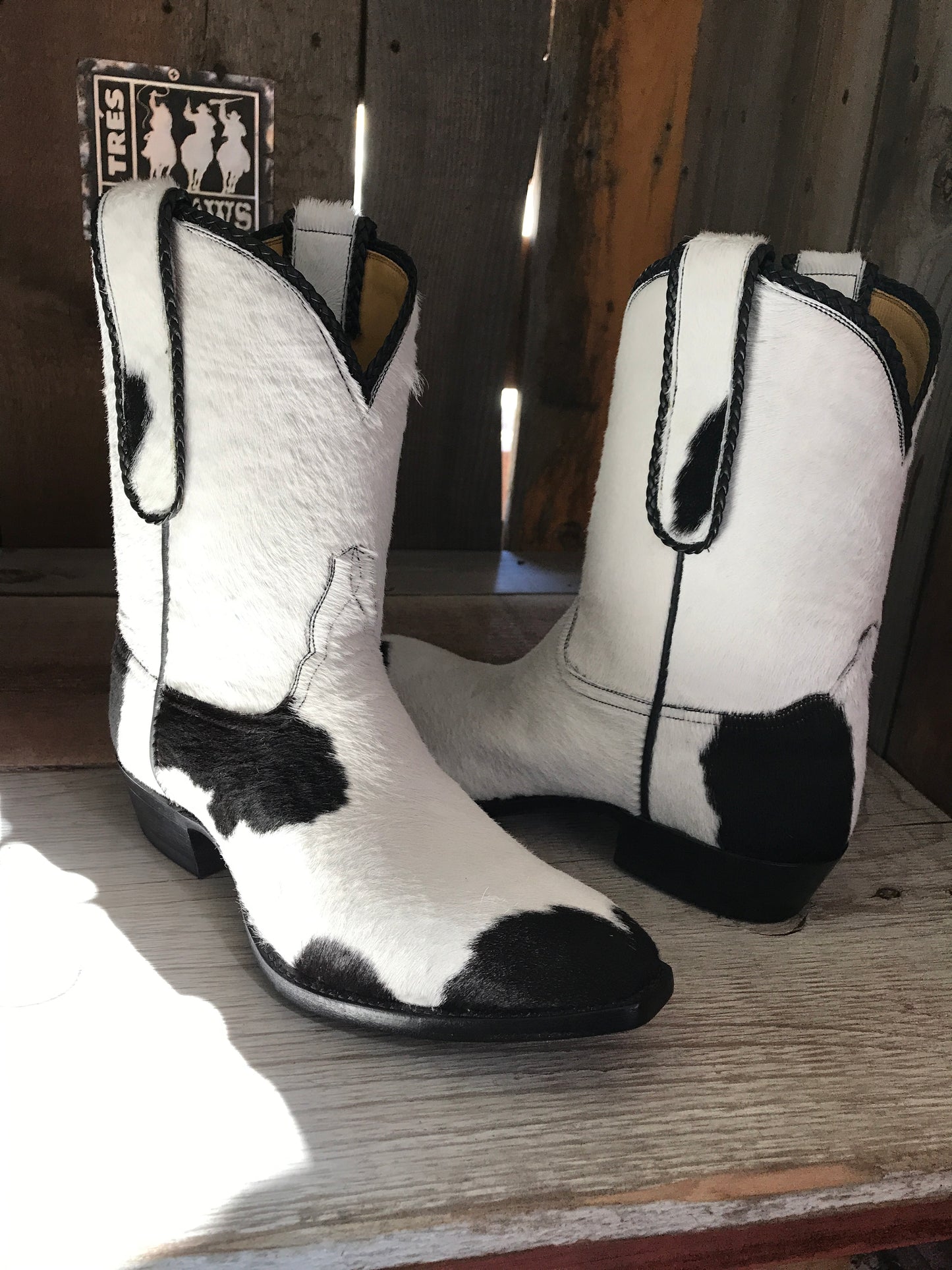 Natural Hair on Calf  Tres Outlaws Women's Classic Boot 1713 *