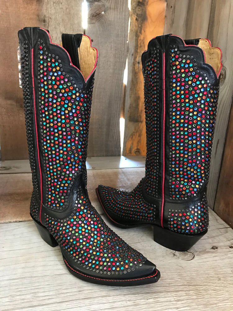 Rainbow Thousands of Crystals Women's Classic 1531