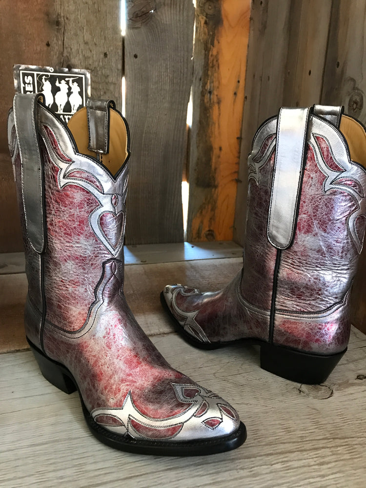 Foiled Calf Skin Tres Outlaws Women's Classic Boot 1554 *