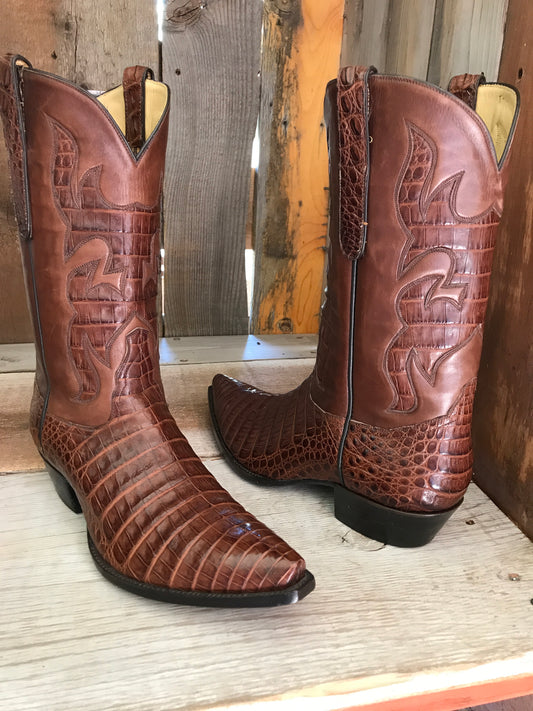 Sport Rust Crocodile Men's Classic Boot 4042*