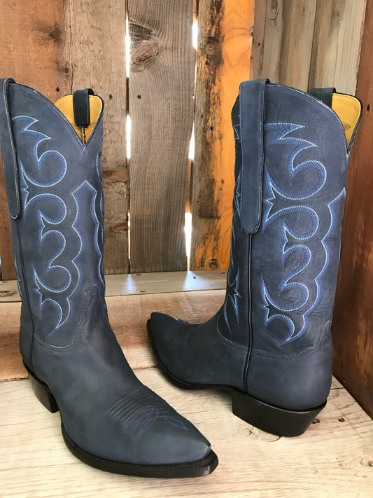 Navy Nubuck Men's Classic Boot 3835